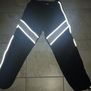 Reflective garage pants